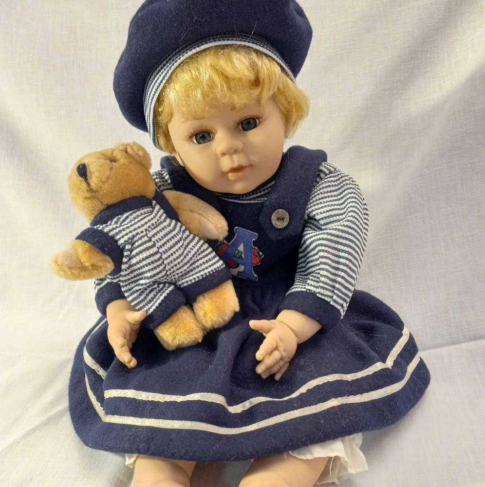 Cathay Collection Vinyl & Cloth Baby Doll 20"